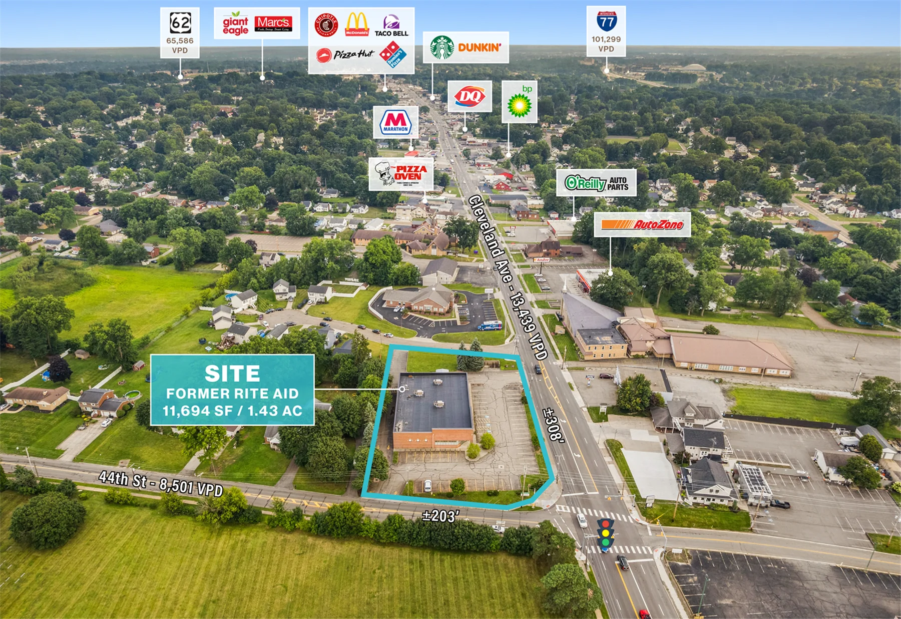 Former Rite Aid Available! — Lease in Canton, OH, photo 3 of 4