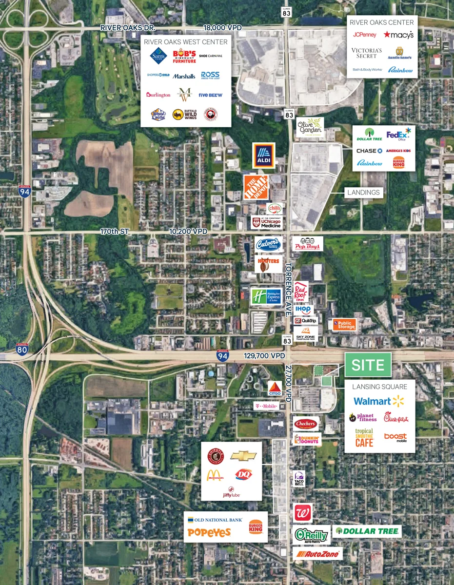 Retail in Lansing, IL — Lease in Lansing, IL, photo 2 of 2