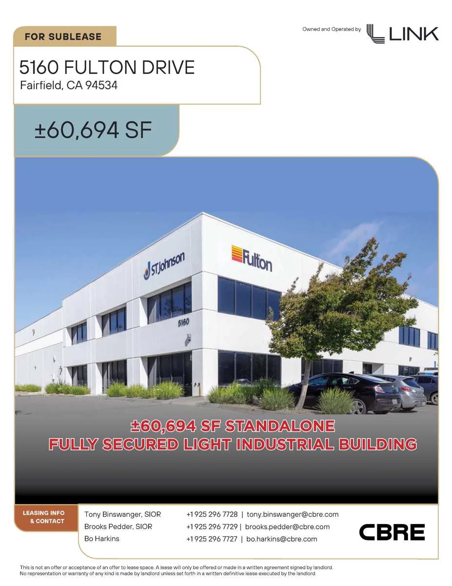 Industrial in Fairfield, CA — Lease in Fairfield, CA, photo 5 of 5
