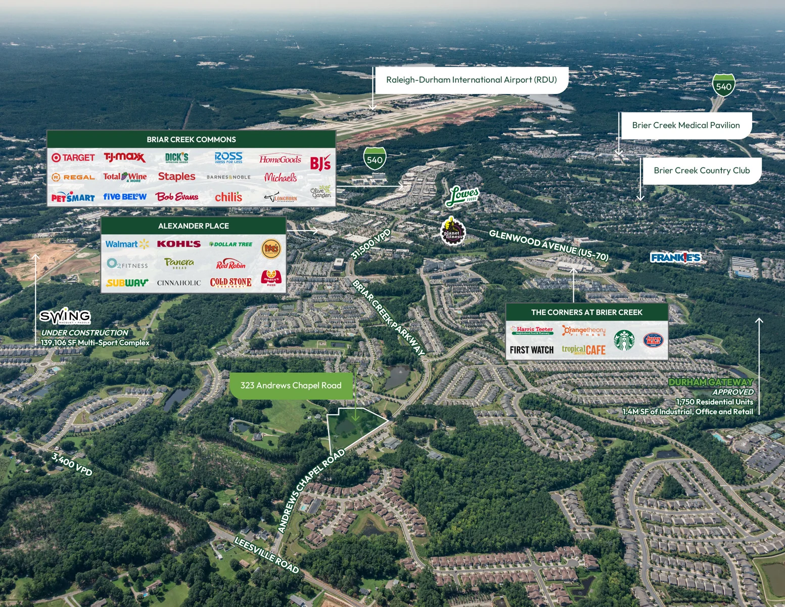 Land in Durham, NC — Sale in Durham, NC, photo 2 of 2