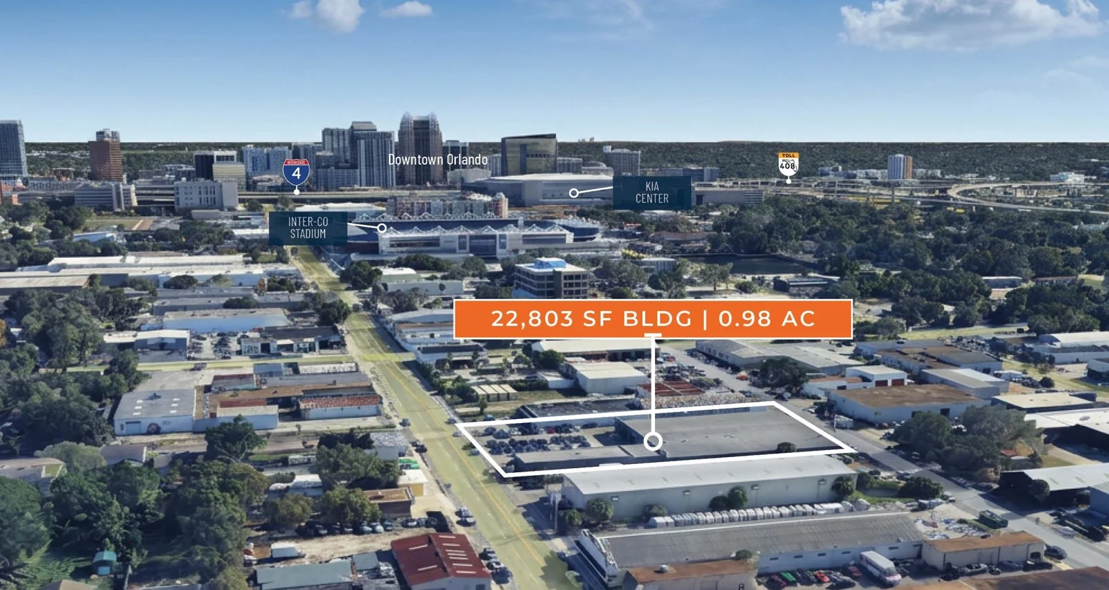 22,803 SF Industrial Warehouse | Investment or Owner… — Sale in Orlando, FL, photo 1 of 8