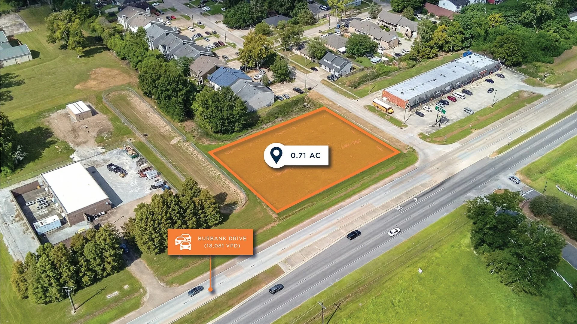 Auction - Corporate Dispo | 0.71 AC PAD — Sale in Baton Rouge, LA, photo 1 of 3
