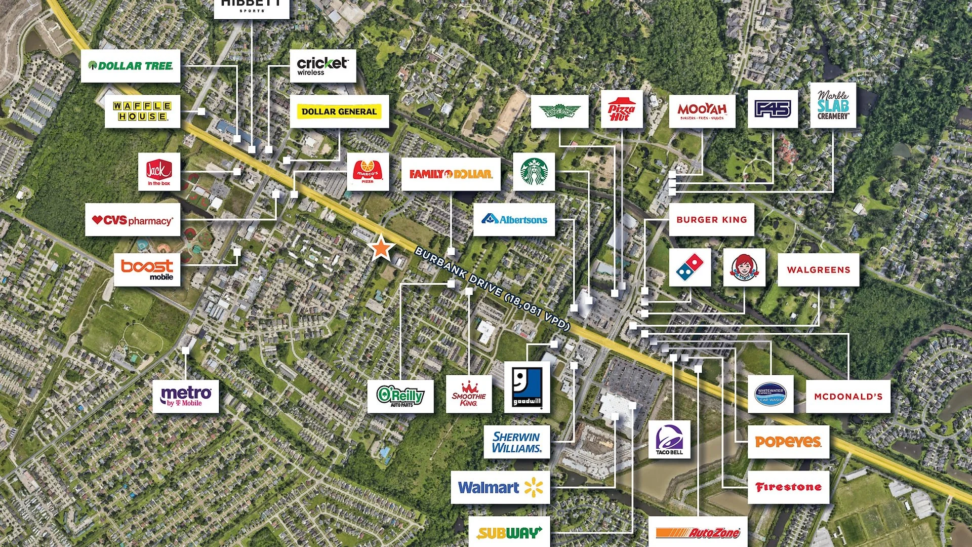 Auction - Corporate Dispo | 0.71 AC PAD — Sale in Baton Rouge, LA, photo 2 of 3