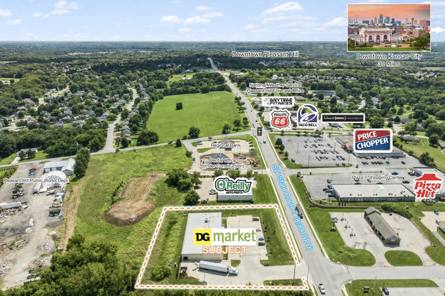 Dollar General Market | Triple Net Lease | 10+ Years… — Sale in Pleasant Hill, MO, photo 2 of 4