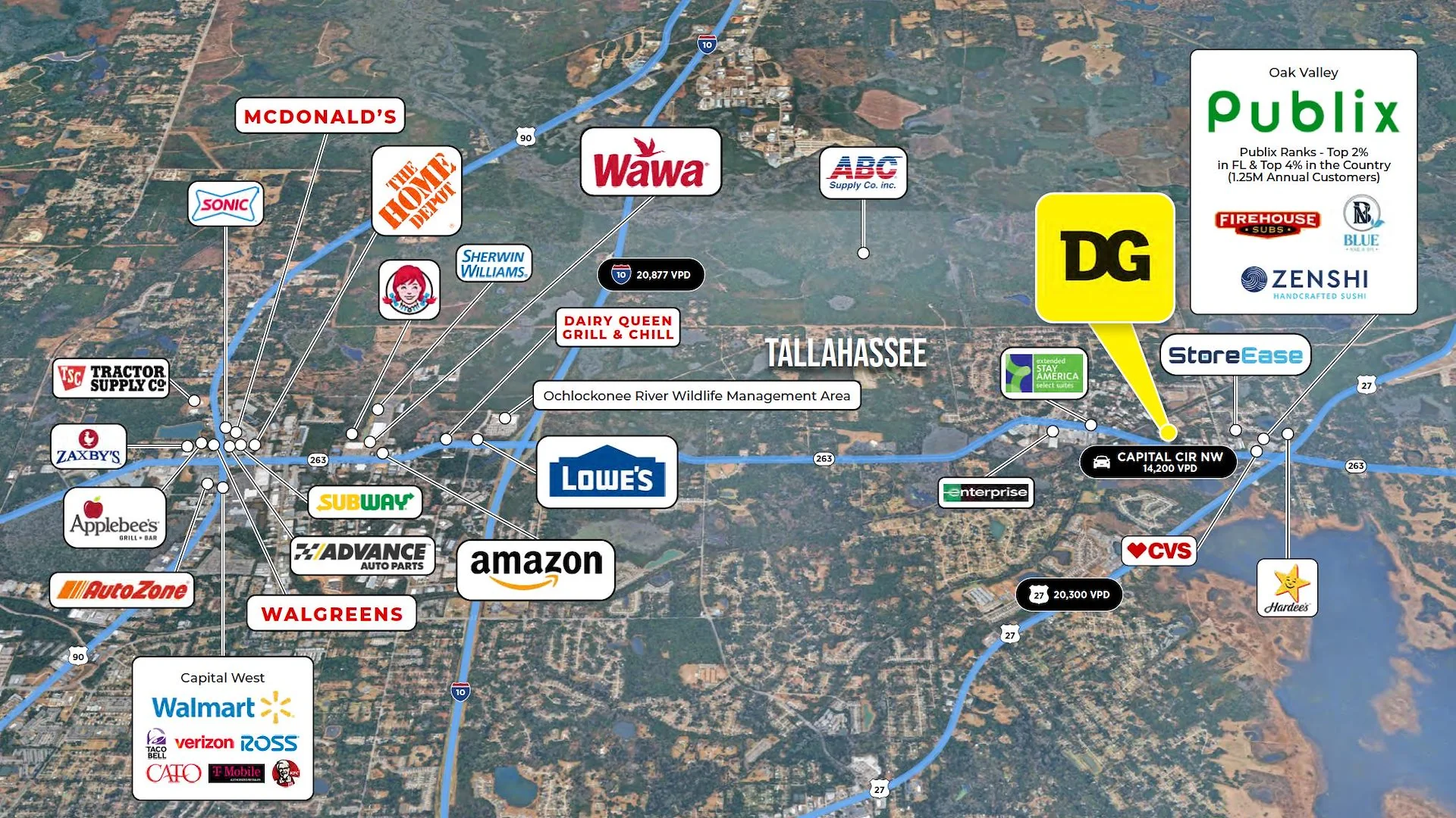 Dollar General | Near Publix that Ranks Top 2% — Sale in Tallahassee, FL, photo 3 of 3