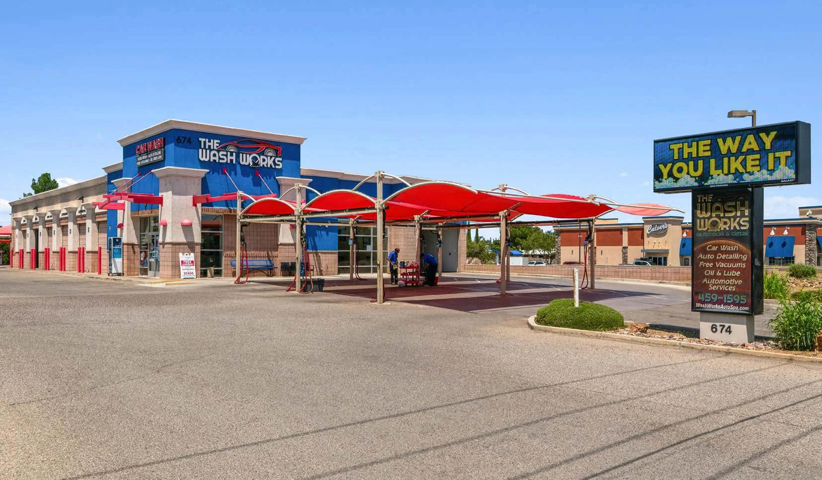 The Wash Works Auto Spa & Detail | Business + Real… — Sale in Sierra Vista, AZ, photo 1 of 3