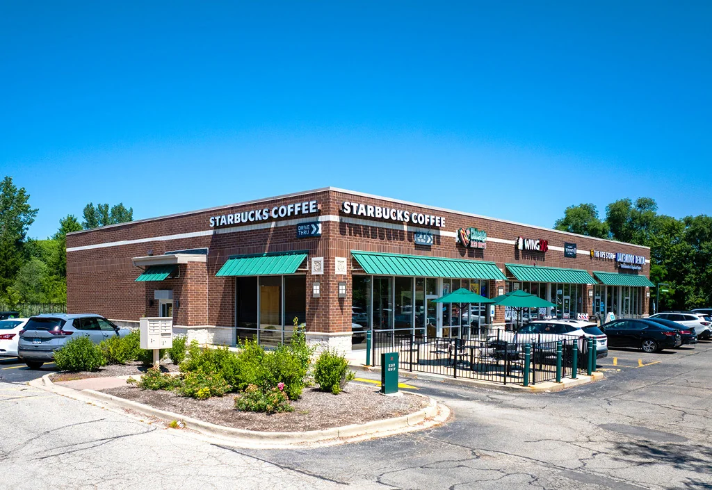 Starbucks Anchored Center | Chicago MSA — Sale in Hainesville, IL, photo 1 of 8