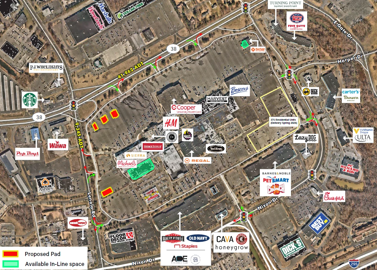 Moorestown Mall — Lease in Moorestown, NJ, photo 1 of 1