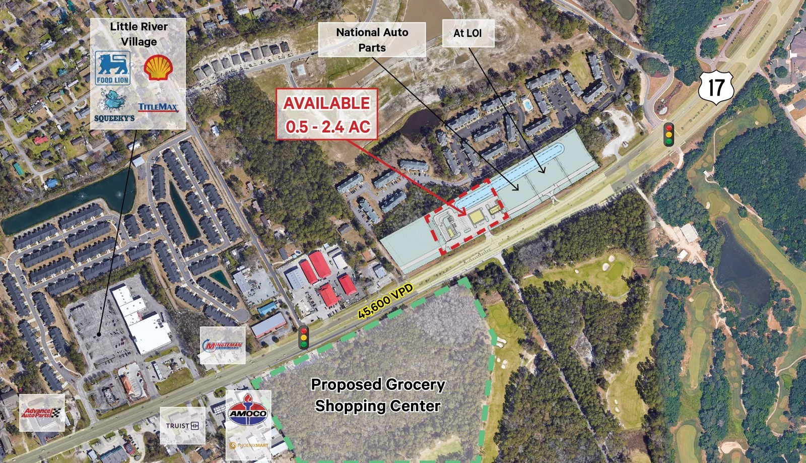 Retail in Little River, SC — Lease in Little River, SC, photo 2 of 3
