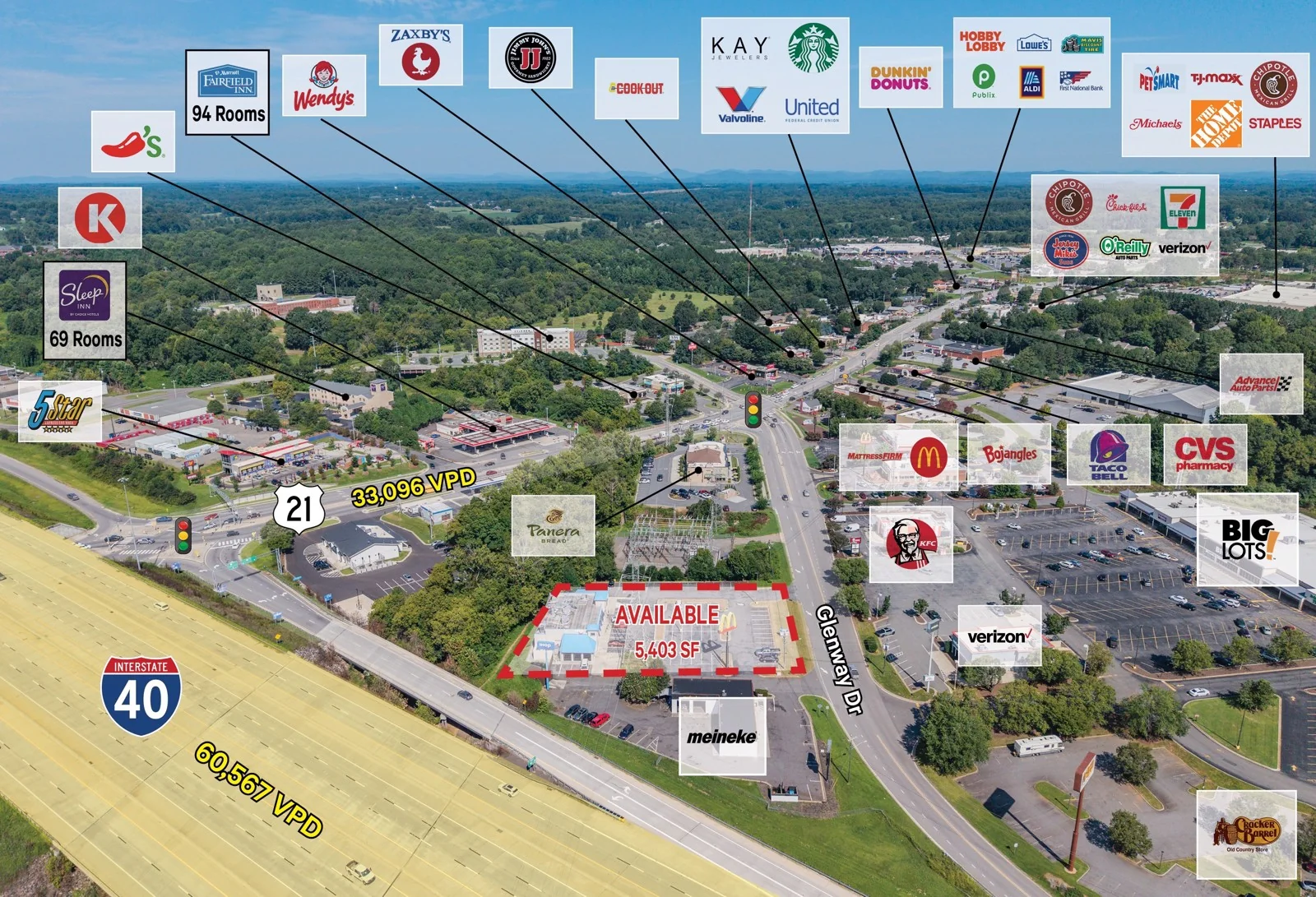 Retail in Statesville, NC — Lease in Statesville, NC, photo 4 of 5