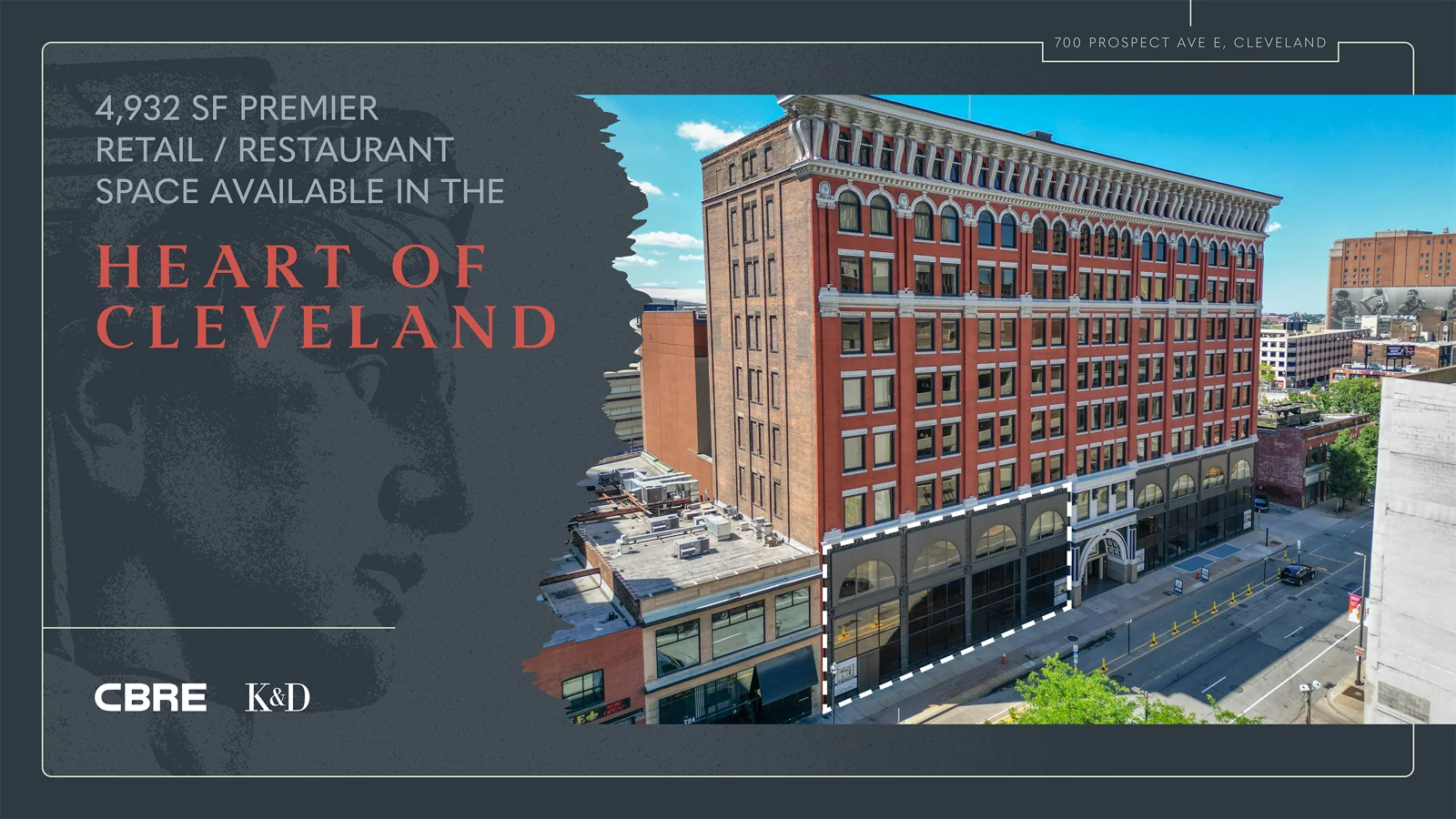 4,932 SF Premier Retail/Restaurant Space Available in… — Lease in Cleveland, OH, photo 1 of 4