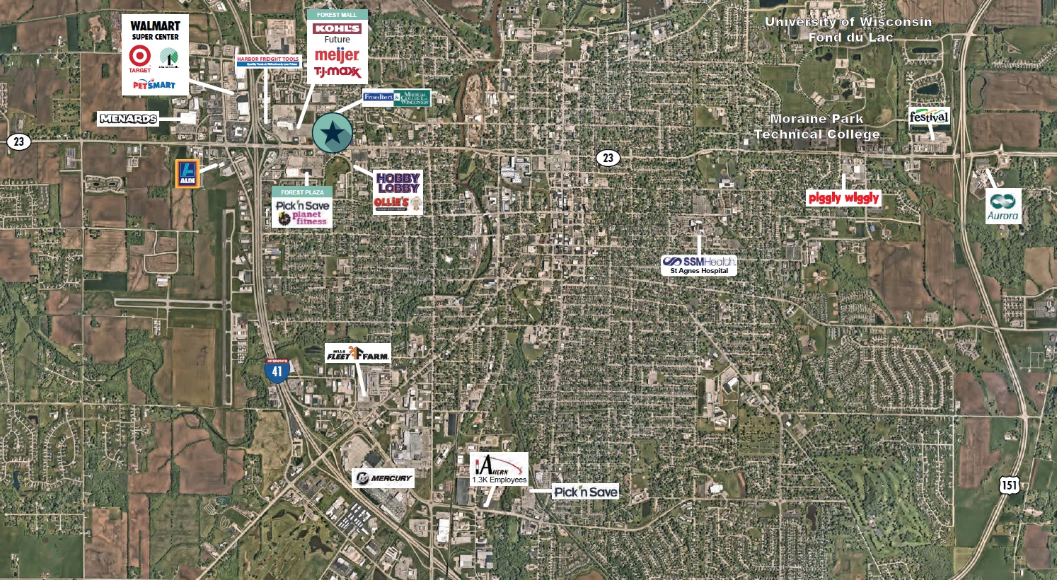 +/- 0.61 Acre Site — Sale in Fond Du Lac, WI, photo 4 of 4
