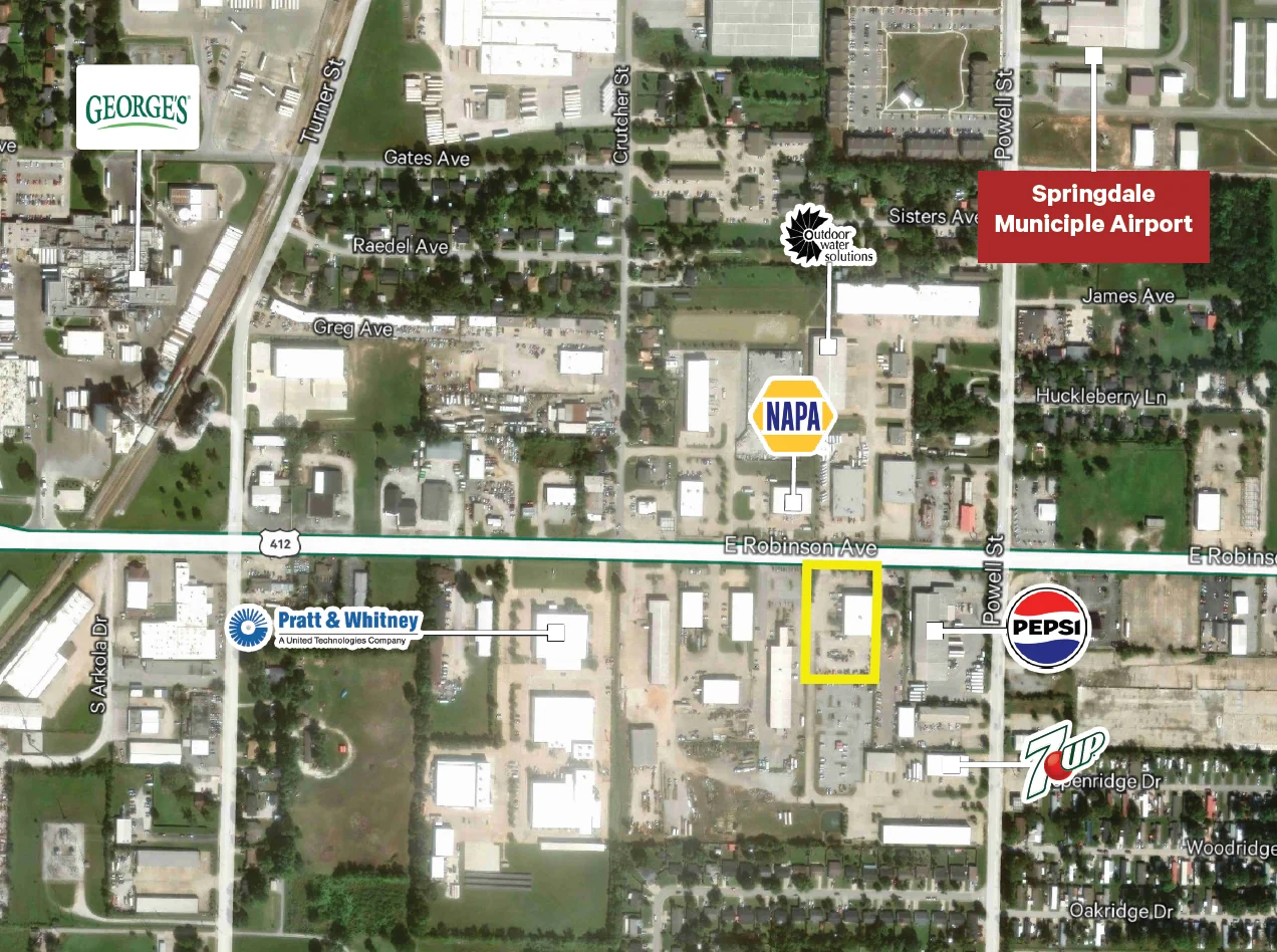477 E Robinson Ave - industrial for sale in springdale, AR
