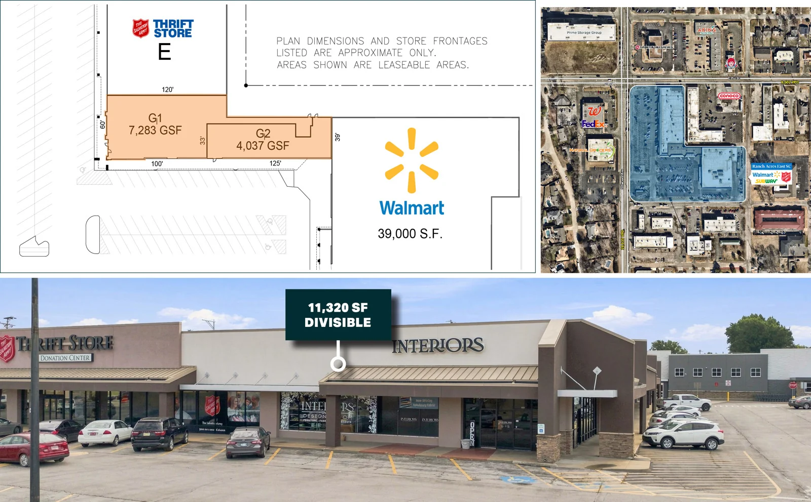 Ranch Acres Shopping Center — Lease in Tulsa, OK, photo 2 of 3