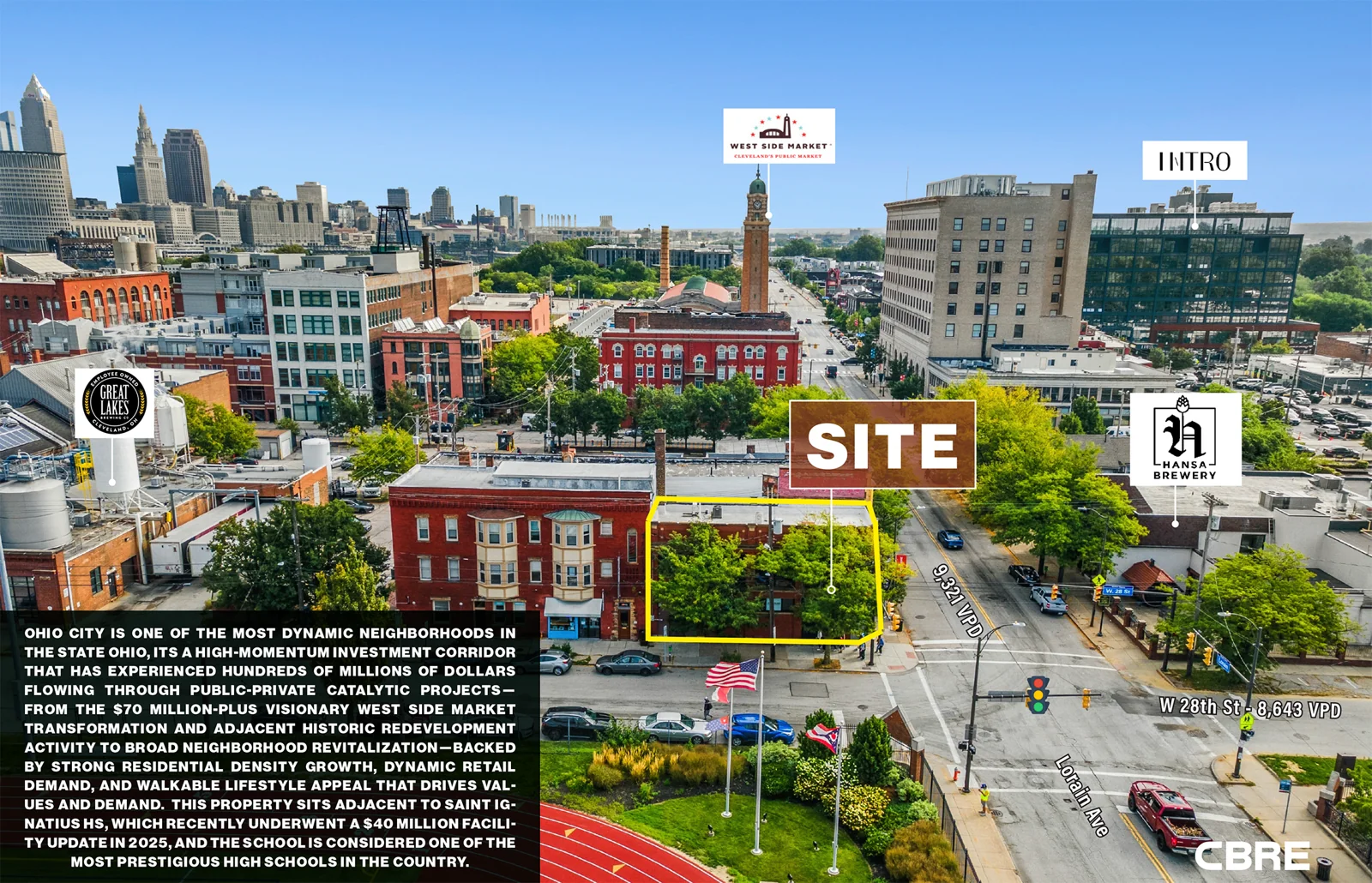 2,688 SF High Profile Ohio City Building — Sale in Cleveland, OH, photo 2 of 7