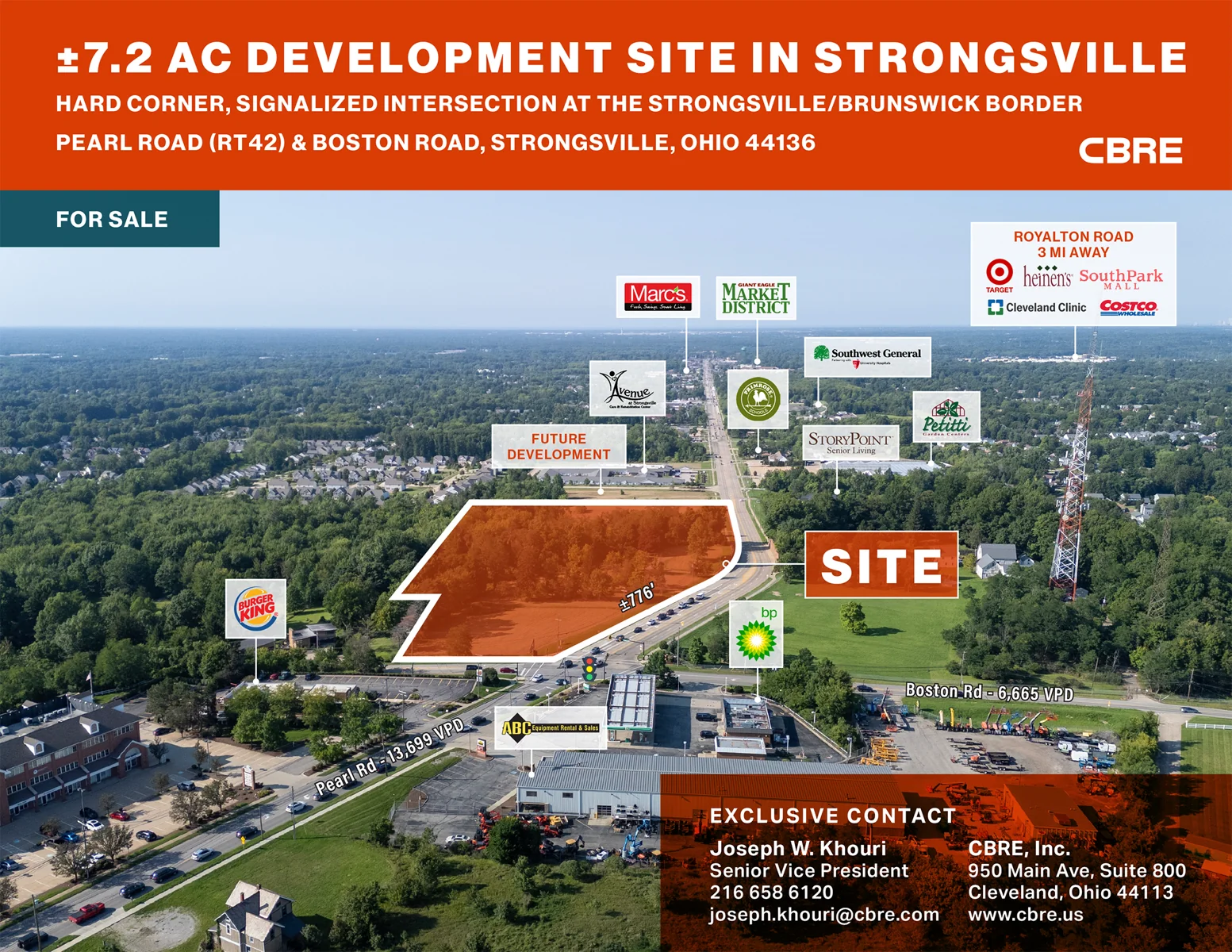 ±7.2 AC Development Site — Sale in Strongsville, OH, photo 1 of 6