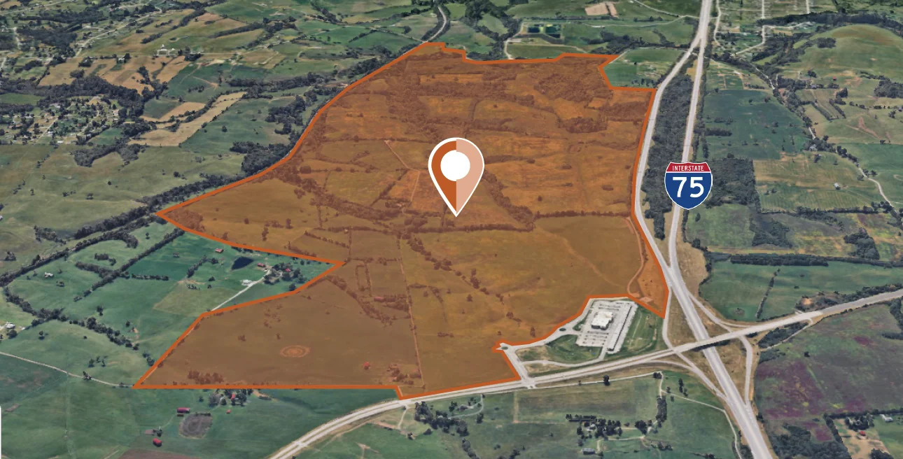 Begley Bluegrass Industrial Megasite | 1,003± Acres | KY 2872 / Duncannon Ln - other for sale in richmond, KY