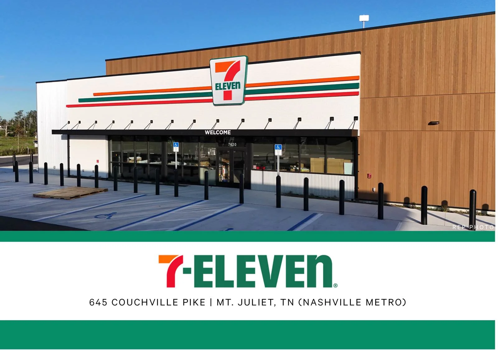 7-Eleven Couchville Pike — Sale in Mt. Juliet, TN, photo 1 of 3