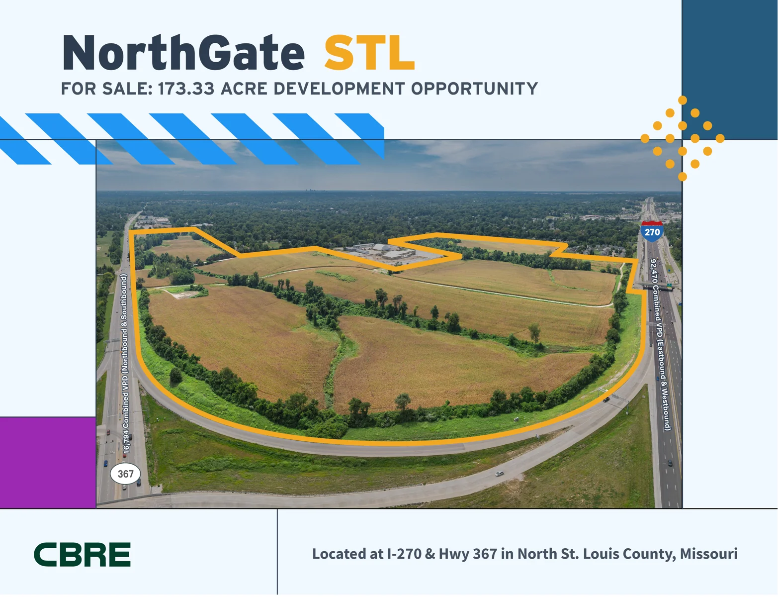 173.33 Acres Redevelopment Opportunity | NorthGate STL — Sale in St. Louis, MO, photo 1 of 6