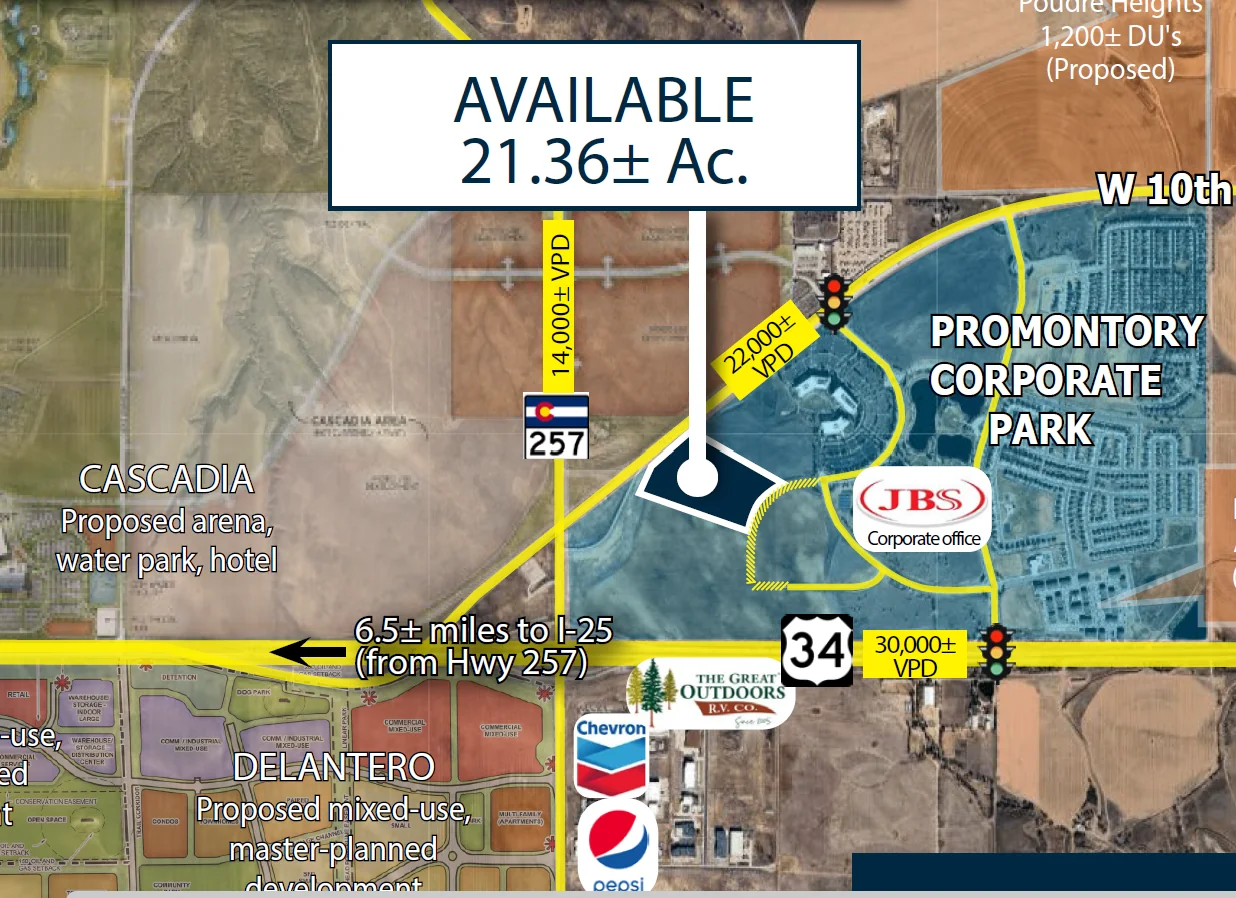 Promontory Park - 21.36± Ac. — Sale in Greeley, CO, photo 1 of 2