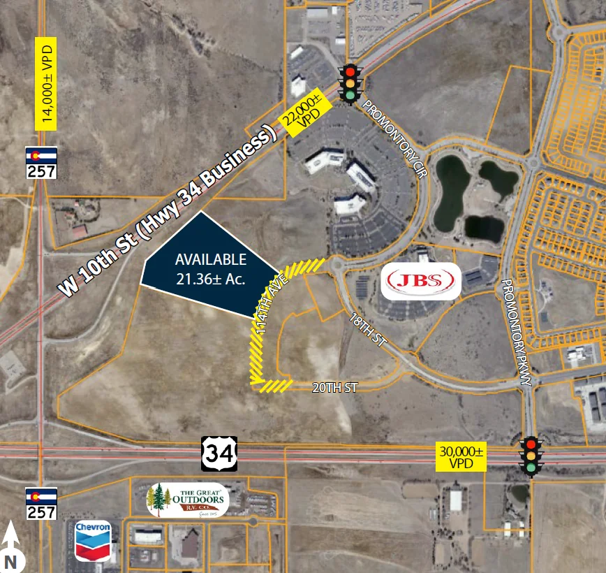 Promontory Park - 21.36± Ac. — Sale in Greeley, CO, photo 2 of 2