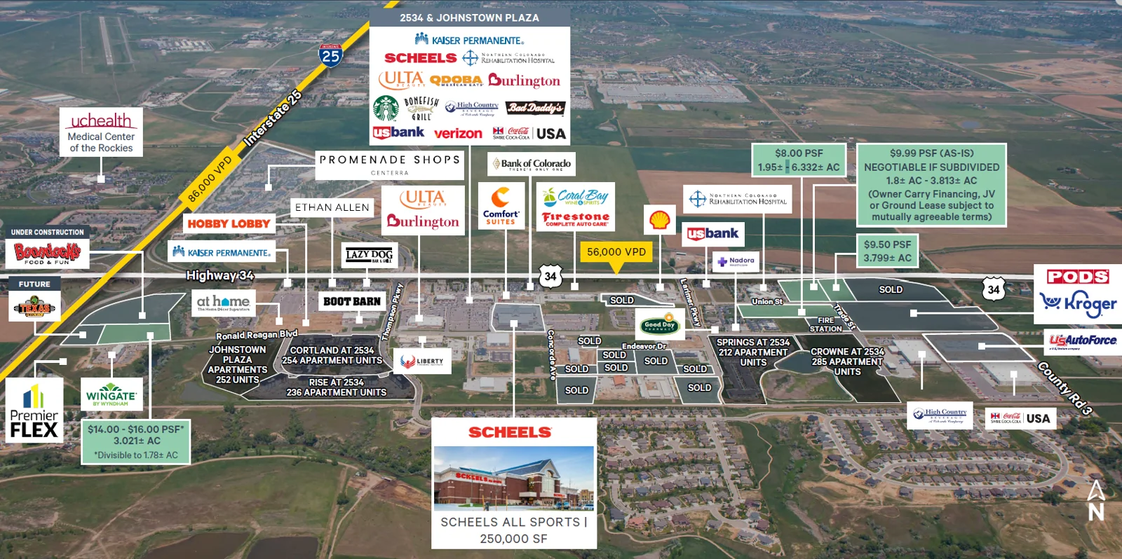 2534 - mixed use for sale in johnstown, CO
