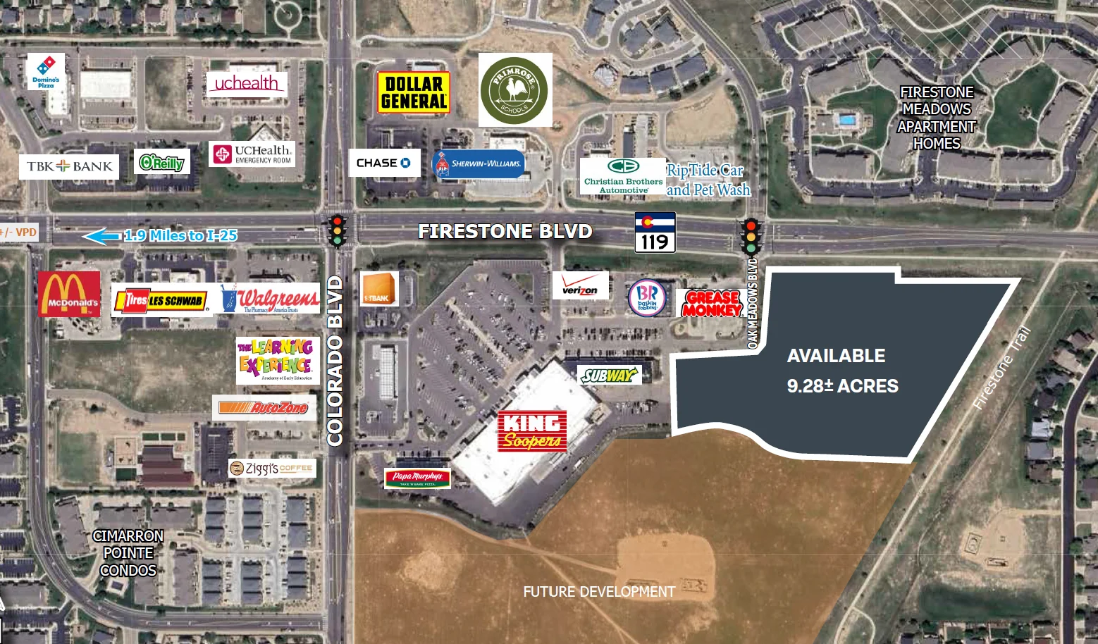 Land in Firestone, CO — Sale in Firestone, CO, photo 1 of 2