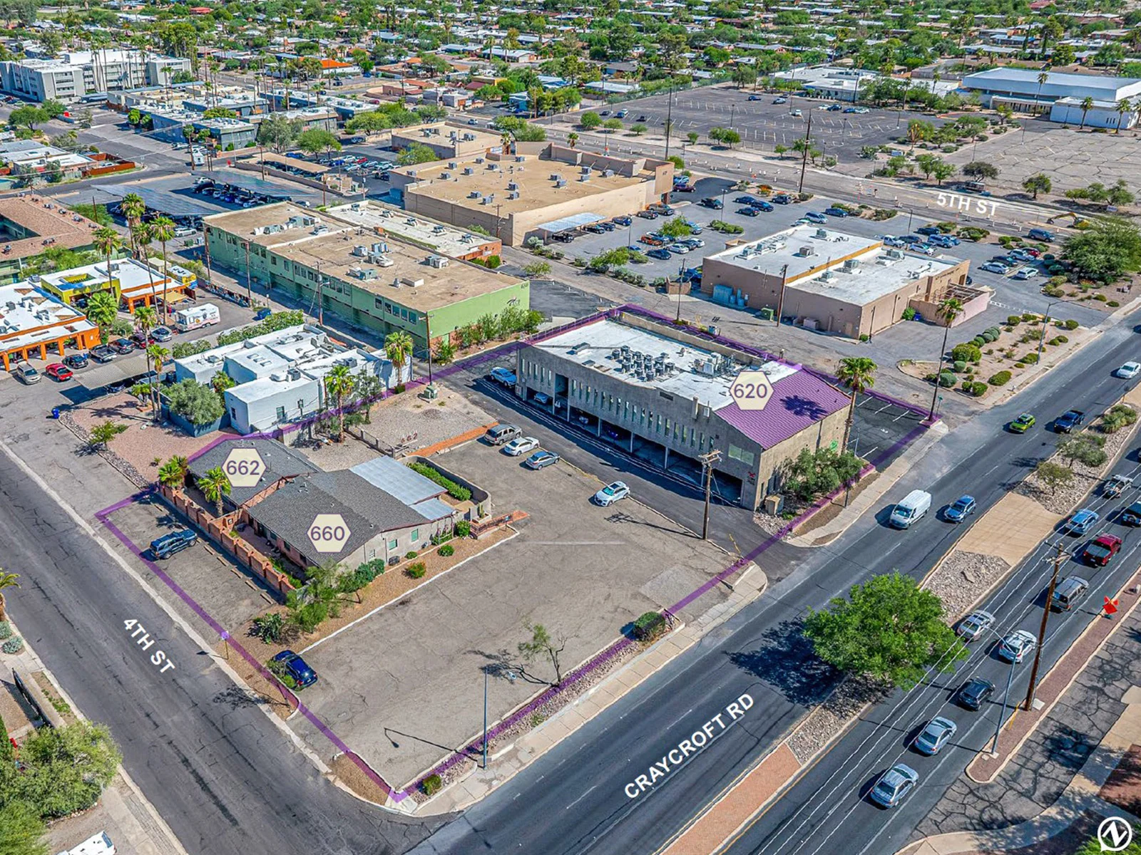 620,660,662 N Craycroft Rd — Sale in Tucson, AZ, photo 2 of 2