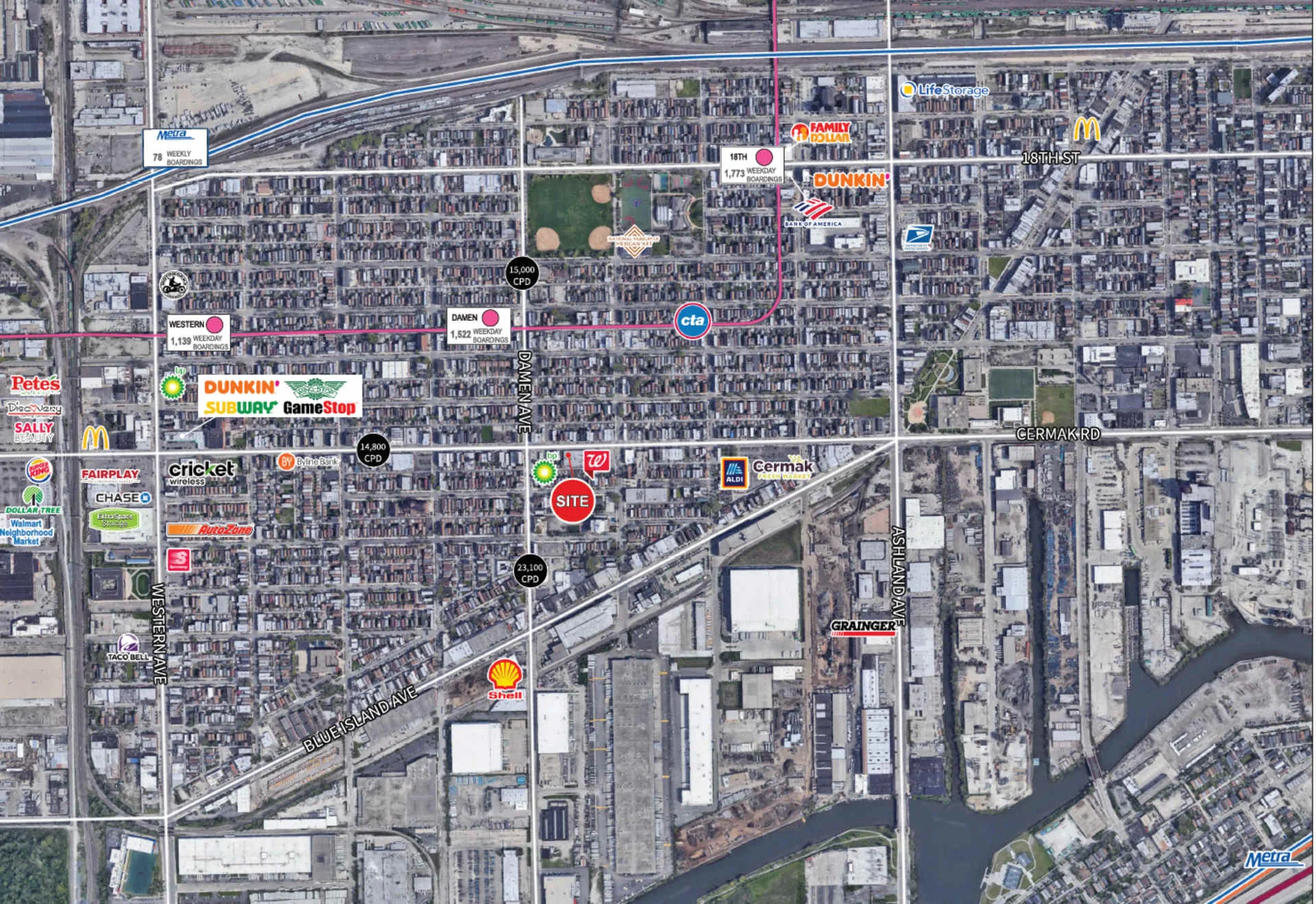 1931-1933 W Cermak Rd — Lease in Chicago, IL, photo 3 of 8