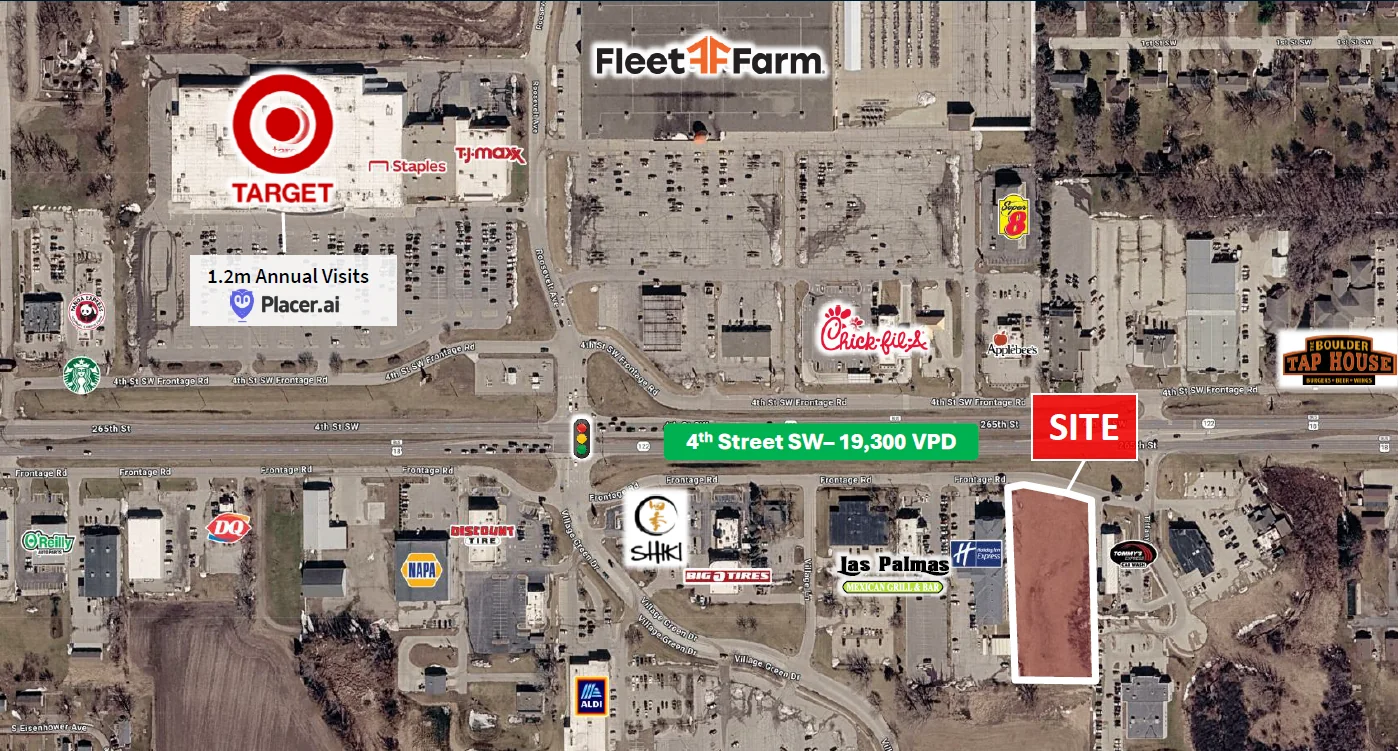 3041 4th St SW - land for sale in mason city, IA