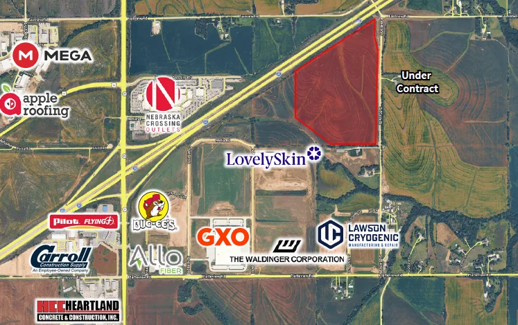 S 204th St & Fairview Rd — Lease in Gretna, NE, photo 3 of 8