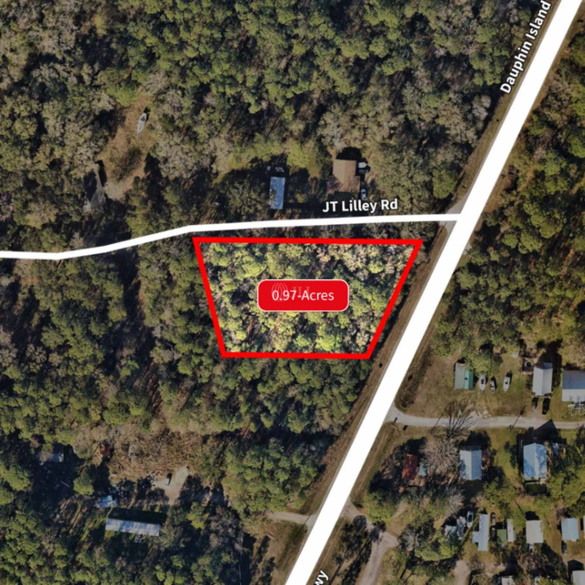 Dauphin Island Pkwy & J.T. Lilley Rd — Sale in Coden, AL, photo 3 of 4