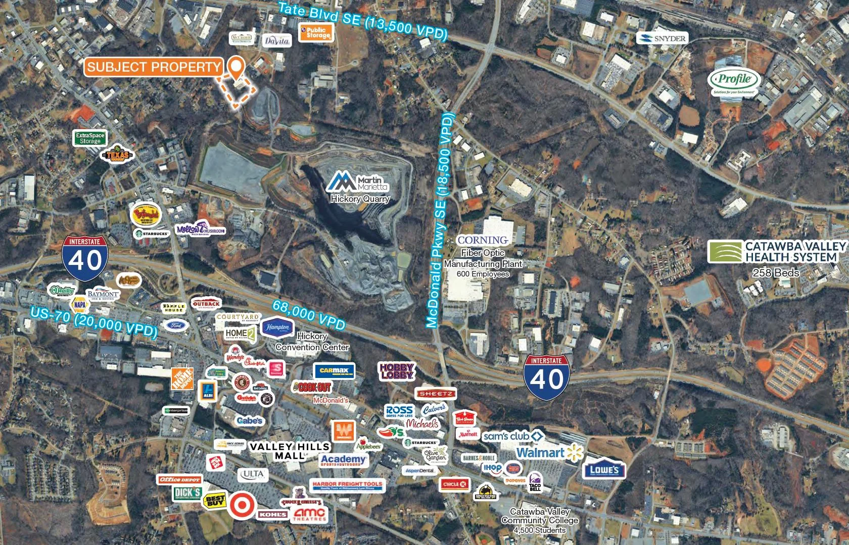 QXO Building Materials | Single Tenant Net Leased… — Sale in Hickory, NC, photo 2 of 5
