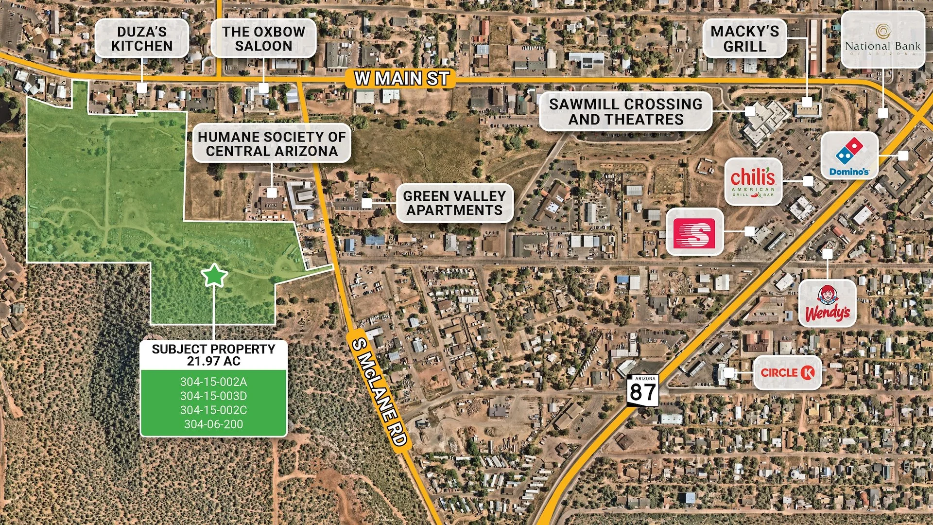 21.97 Acres — Sale in Payson, AZ, photo 1 of 3