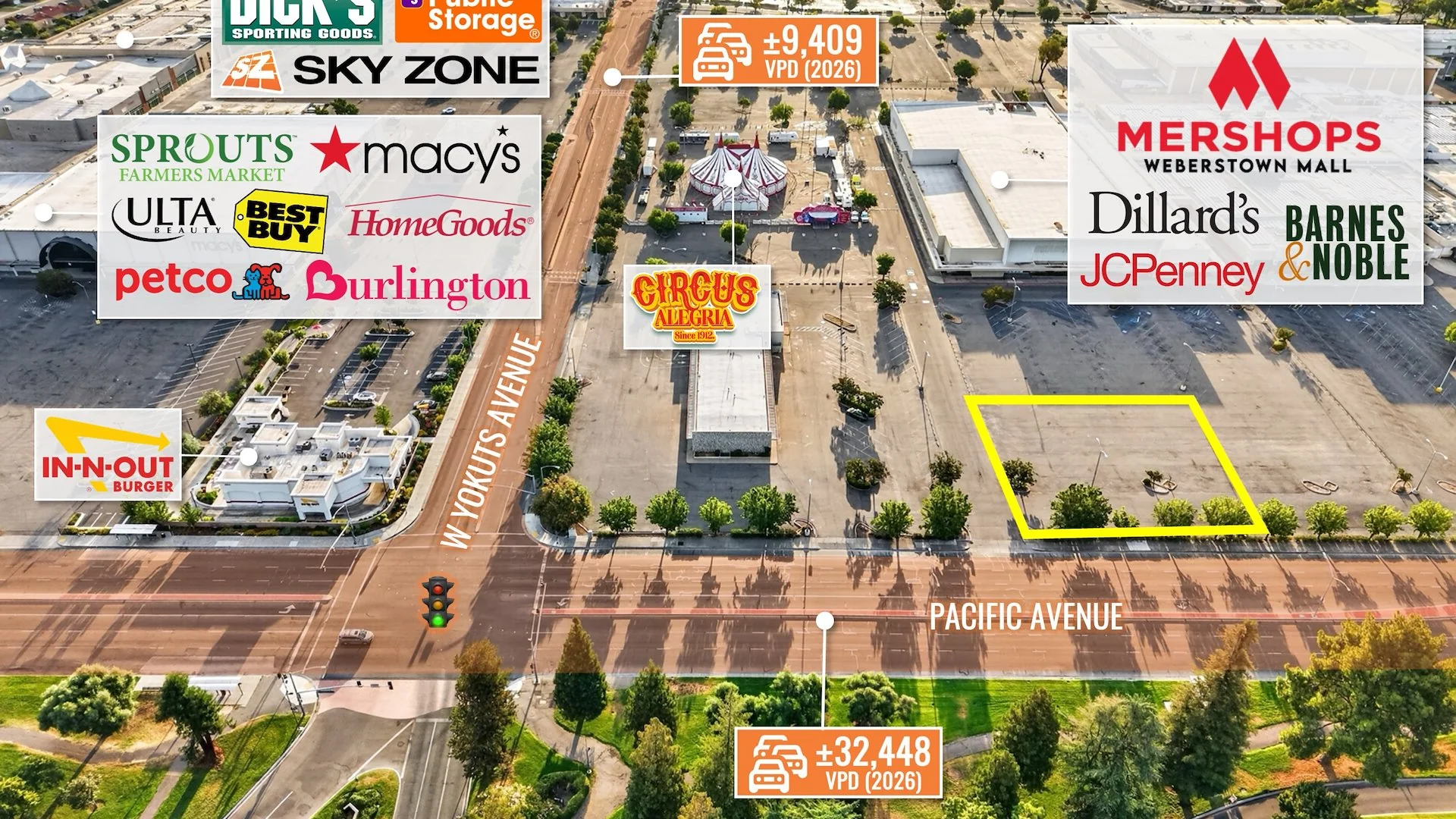 $1 Auction - REIT Sale | Weberstown Mall Outparcel |… — Sale in Stockton, CA, photo 5 of 5