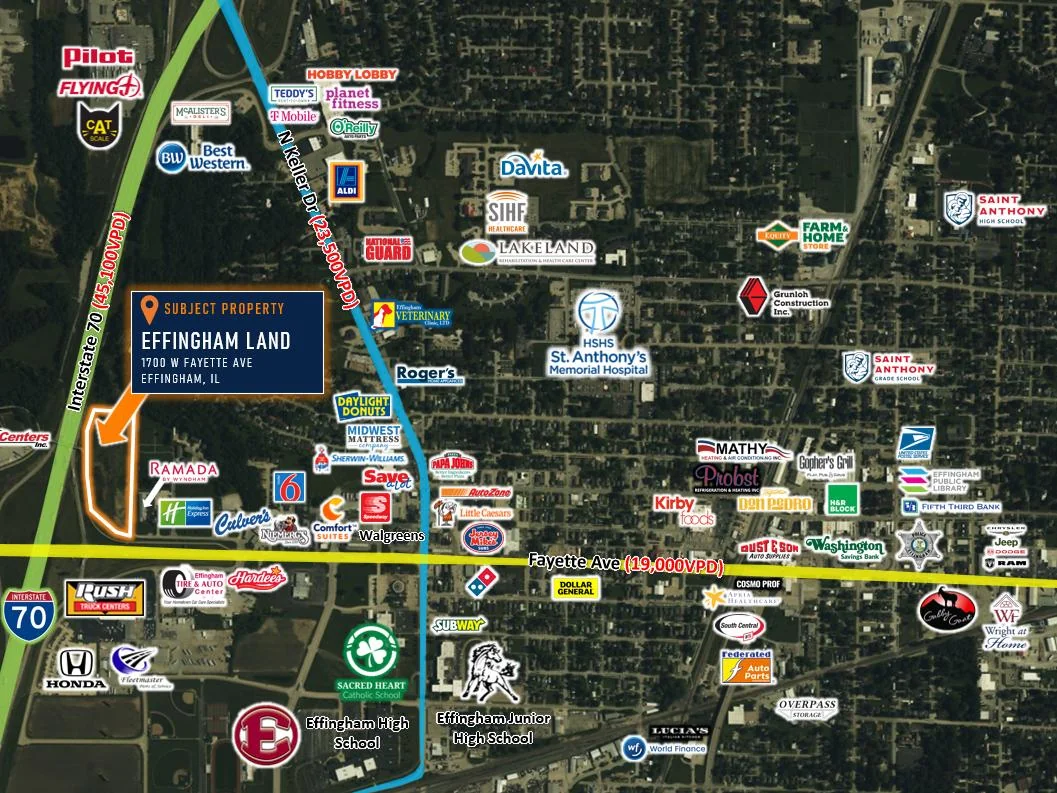 Effingham Land — Sale in Effingham, IL, photo 1 of 2