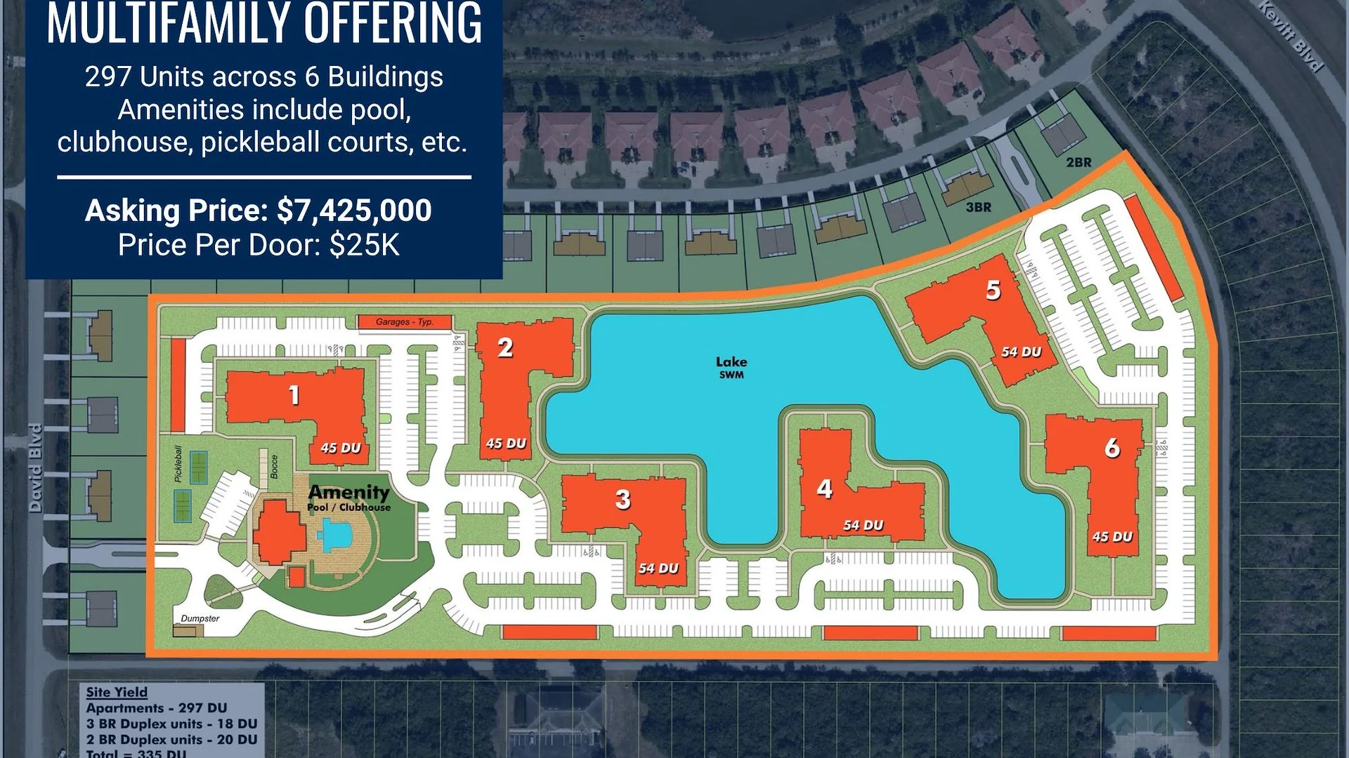 Entitled Multifamily & Townhome Development Site — Sale in Port Charlotte, FL, photo 3 of 5