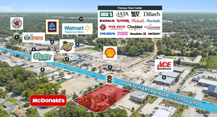 McDonald's | Corp-Guaranteed NNN GL | 4.50% CAP | 10%… — Sale in Slidell, LA, photo 3 of 3