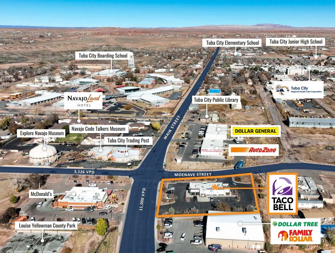 Absolute NNN Taco Bell in Arizona | HIGH TENANT… — Sale in Tuba City, AZ, photo 3 of 5