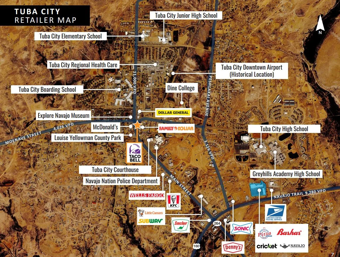 Absolute NNN Taco Bell in Arizona | HIGH TENANT… — Sale in Tuba City, AZ, photo 4 of 5