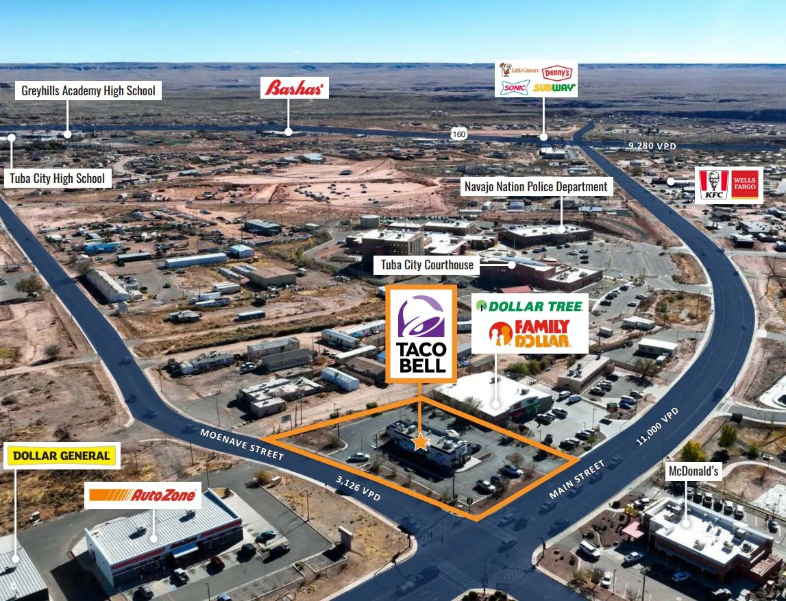 Absolute NNN Taco Bell in Arizona | HIGH TENANT… — Sale in Tuba City, AZ, photo 5 of 5