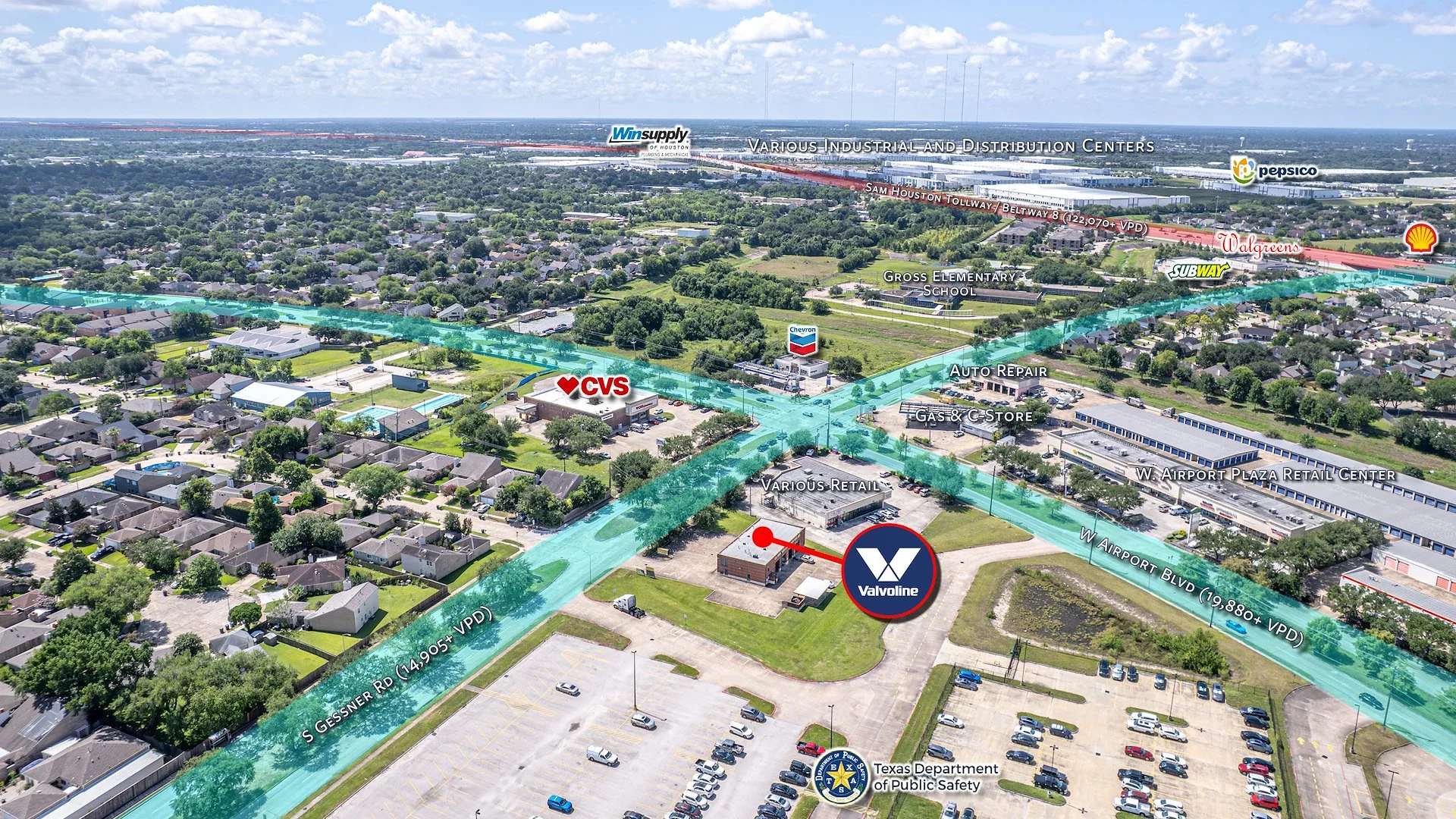 Valvoline | Below Market Rent | Includes Building &… — Sale in Houston, TX, photo 4 of 6