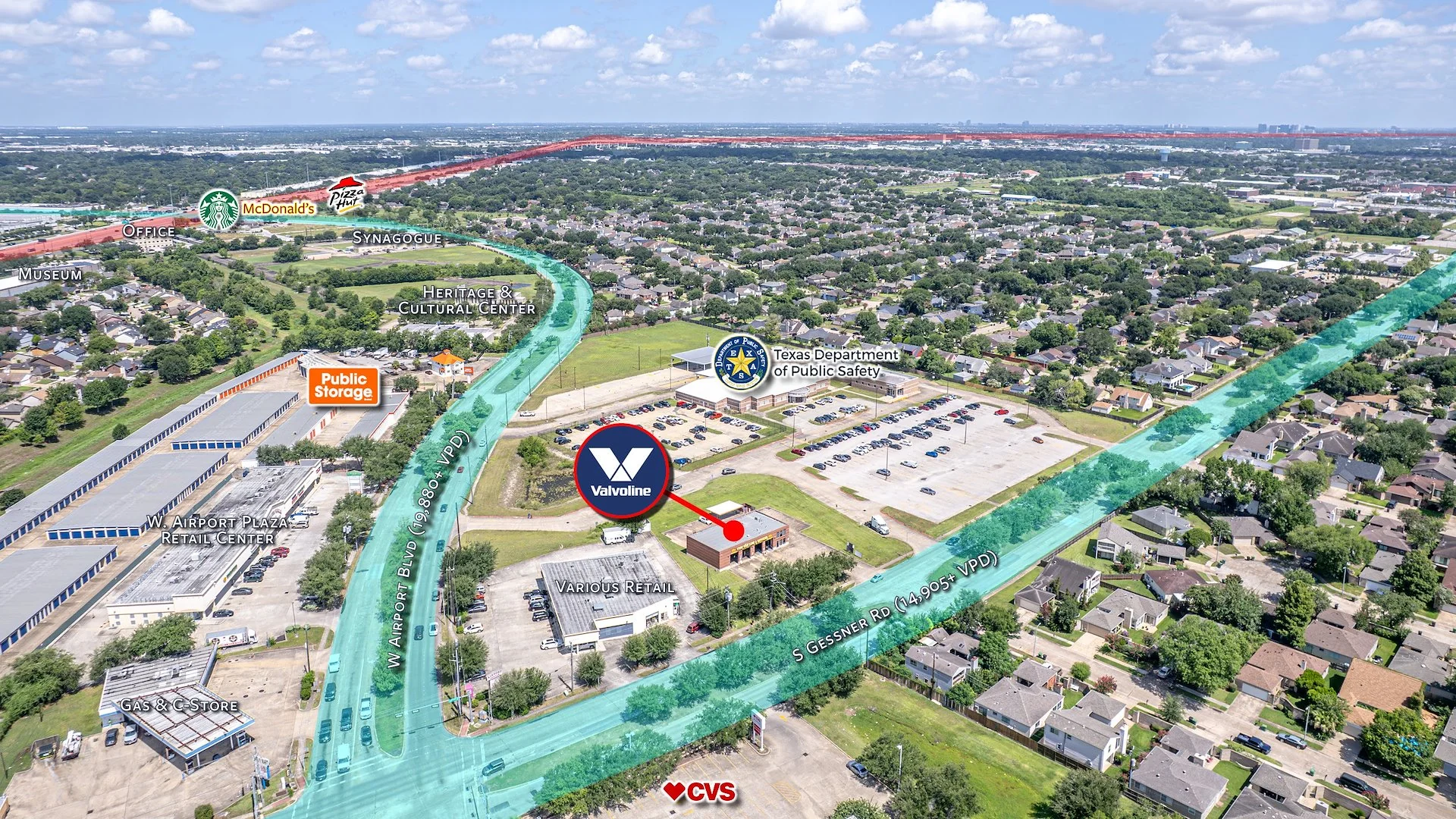 Valvoline | Below Market Rent | Includes Building &… — Sale in Houston, TX, photo 5 of 6