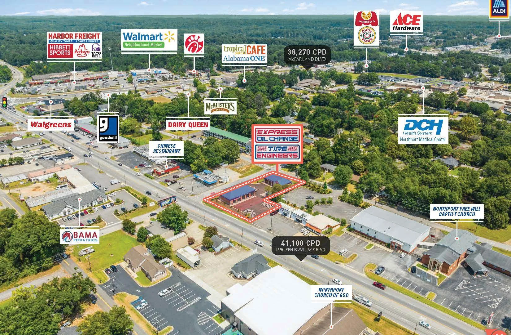Express Oil Change Sale-Leaseback (Mavis Guaranty) — Sale in Northport, AL, photo 4 of 5