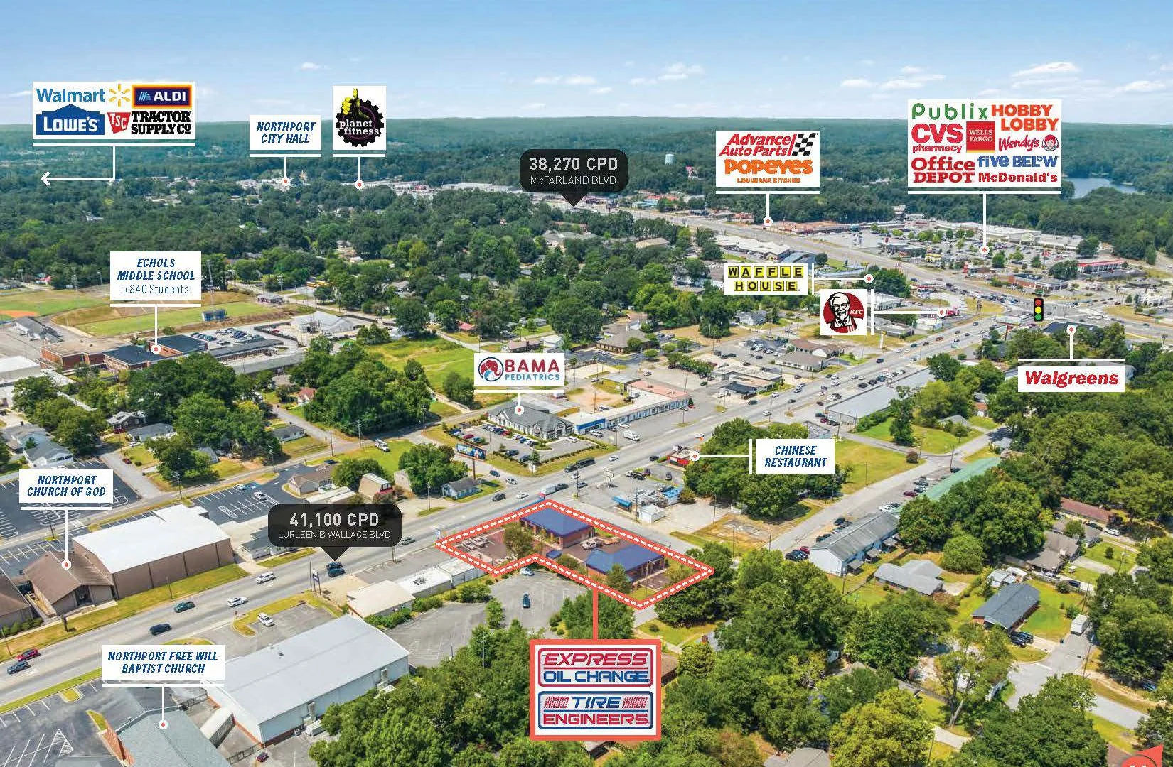 Express Oil Change Sale-Leaseback (Mavis Guaranty) — Sale in Northport, AL, photo 5 of 5