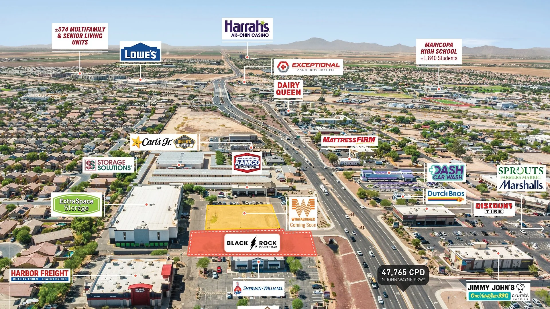 Black Rock Coffee | 15 Yr Abs NNN | Phoenix MSA — Sale in Maricopa, AZ, photo 2 of 6