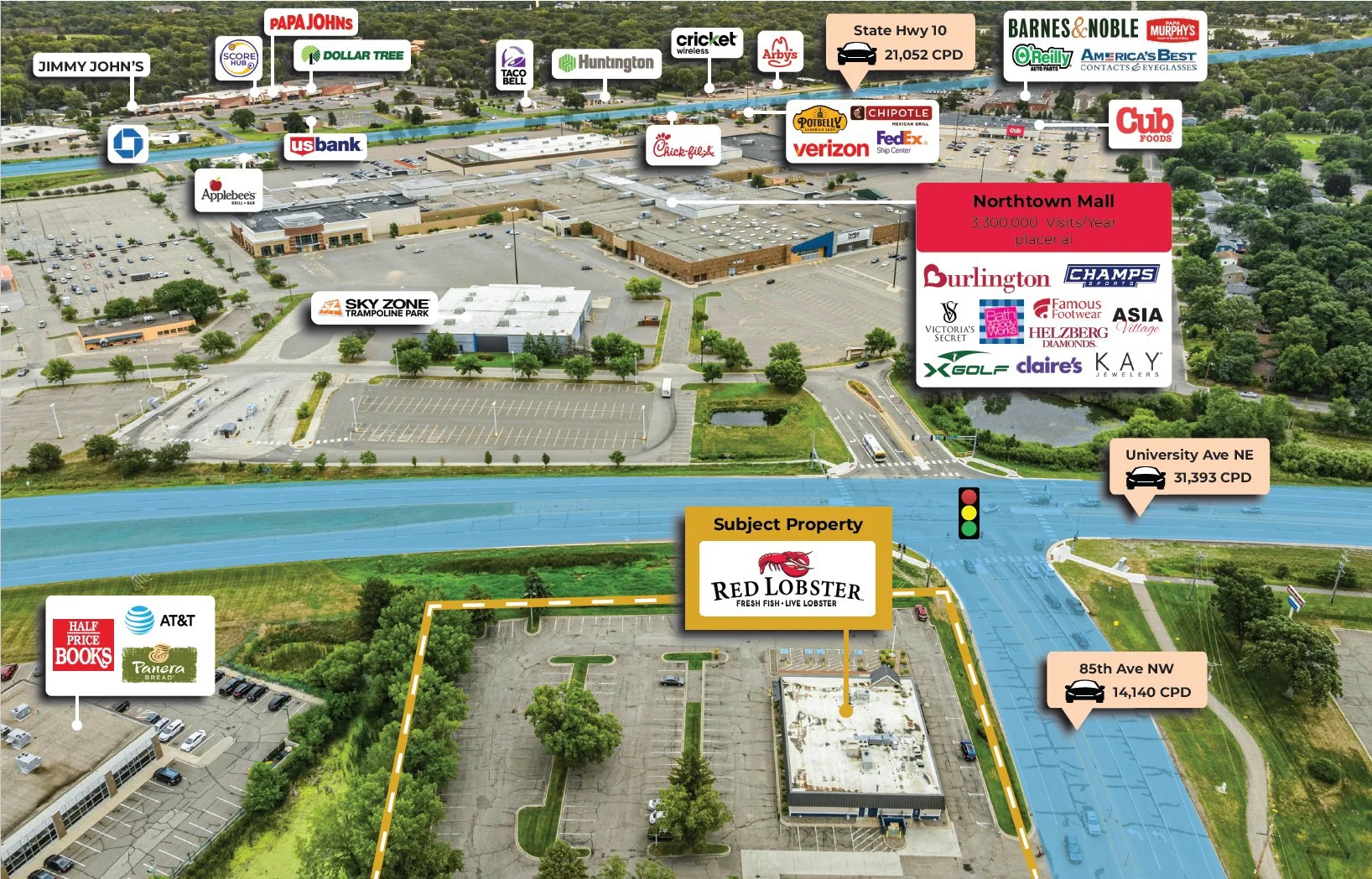 Red Lobster | Target Outparcel | 45,000+ Cars Per Day… — Sale in Minneapolis, MN, photo 3 of 4