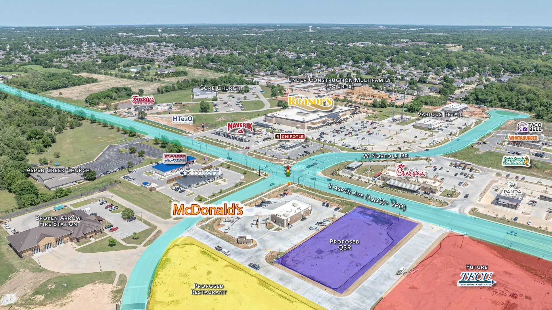 Brand New McDonald's w/ Dual Dr-Thru | High-Growth… — Sale in Broken Arrow (Tulsa Msa), OK, photo 6 of 8