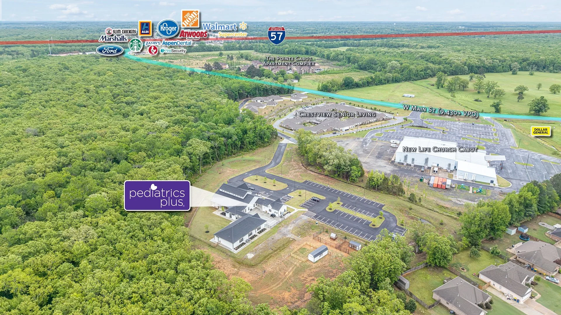 Pediatrics Plus - Farm Concept Campus - Leading… — Sale in Cabot (Little Rock Msa), AR, photo 2 of 7