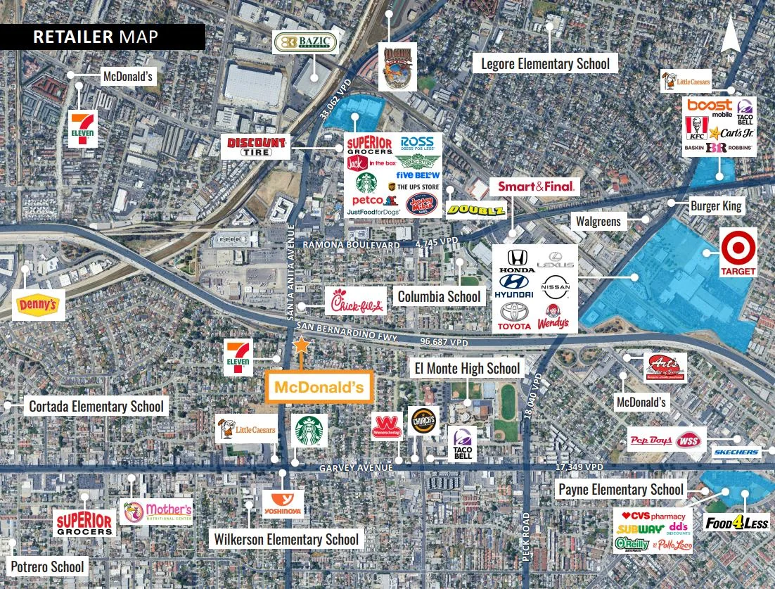 Brand New 2026 Construction NNN McDonald's - High… — Sale in El Monte, CA, photo 4 of 5